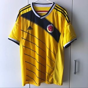 Adidas Colombia Soccer Short Sleeves Men’s Jersey